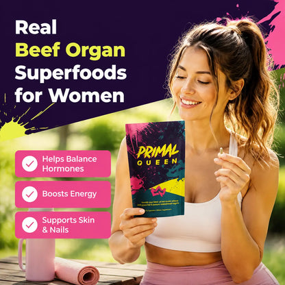 Primal Queen: Beef Organ Superfood Supplement for Women