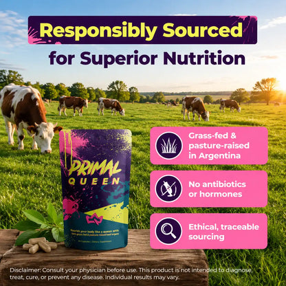Primal Queen: Beef Organ Superfood Supplement for Women